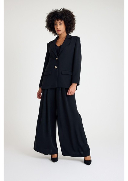 Siyah Oversize Ceket modelleri