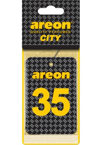 City Vanilla Black 35 (Izmir) Oto Araç Kokusu