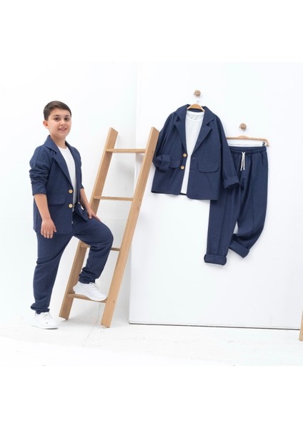 Erkek Çocuk Keten Takım modelleri