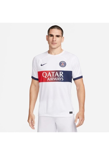 Paris Saint-Germain Erkek Beyaz Futbol T-Shirt Ndd Sport