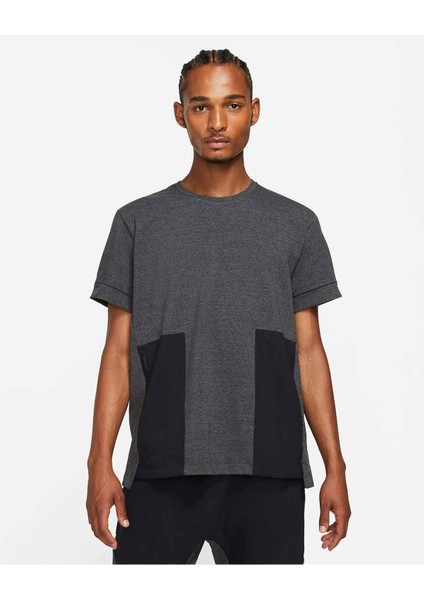 Yoga Dri-Fıt Kısa Kollu Erkek Üstü DH1927-032 Bu