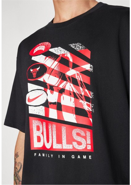 Chicago Bulls Courtside Tee Erkek Tişört modelleri