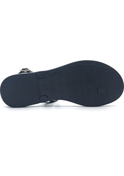 TP101 Siyah Kadın Parmak Arası Plaj Sandalet indirimleri