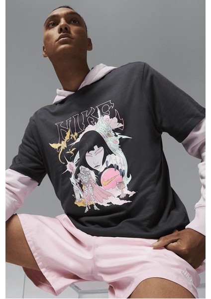 Sportswear ''fantasy Graphic Anime'' Erkek Spor Tişört