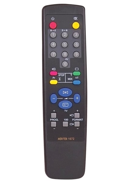 Rc 1672 Saba Ikc2 -Telefunken Yan Sanayi Kumanda