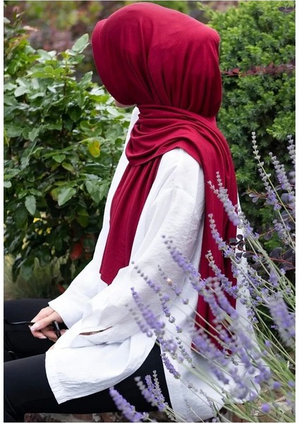 Hazır Pratik Geçmeli Düz Penye Şal indirimleri