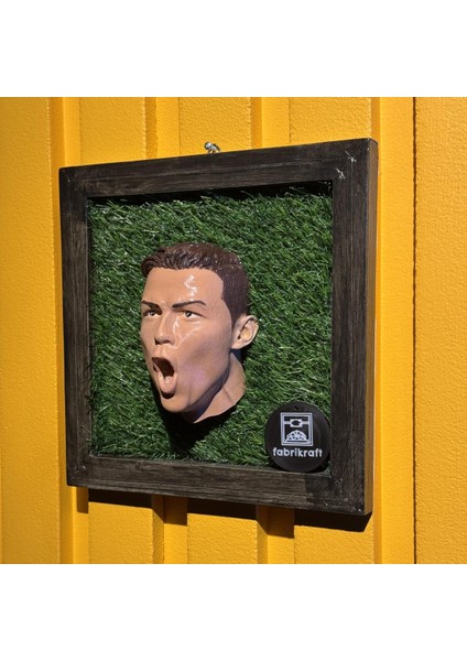 C. Ronaldo 3 Boyutlu Figür Tablo 25CMX25CM