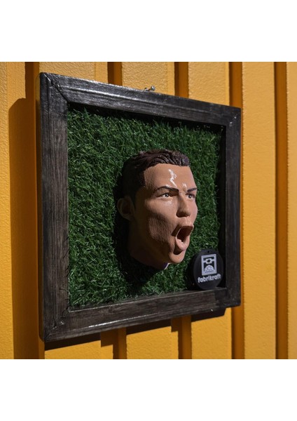 C. Ronaldo 3 Boyutlu Figür Tablo 25CMX25CM
