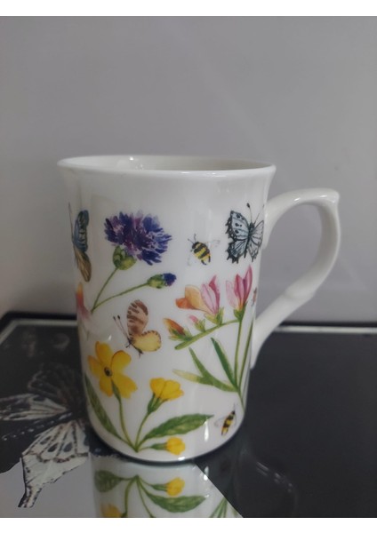 Rose Of England Kupa Fine Bone China Designed United Kingdom 1 Adet