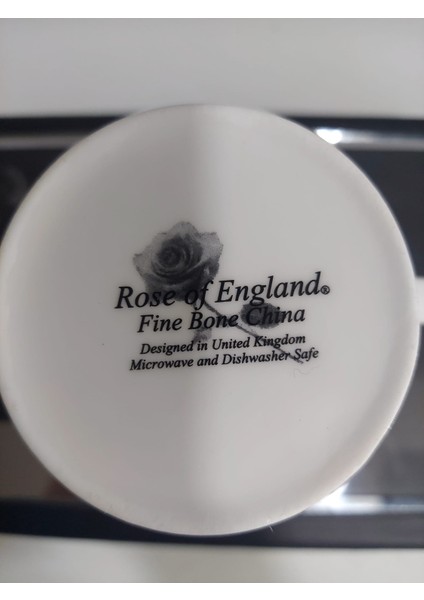 Rose Of England Kupa Fine Bone China Designed United Kingdom 1 Adet fırsatları