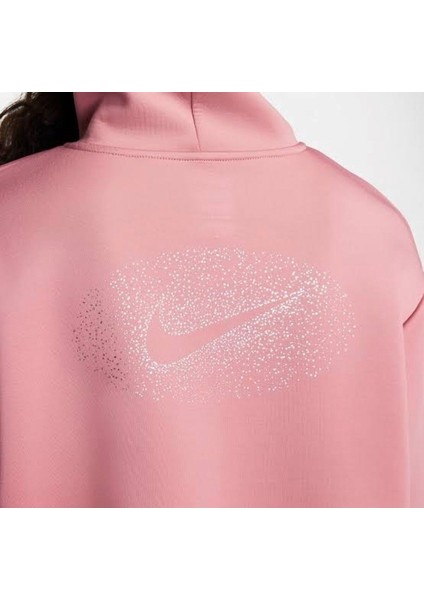 Dri-Fit Graphic Shine Training Kısa 1/2-Zip Kapüşonlu Üst