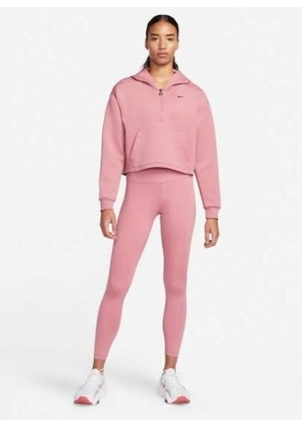 Dri-Fit Graphic Shine Training Kısa 1/2-Zip Kapüşonlu Üst