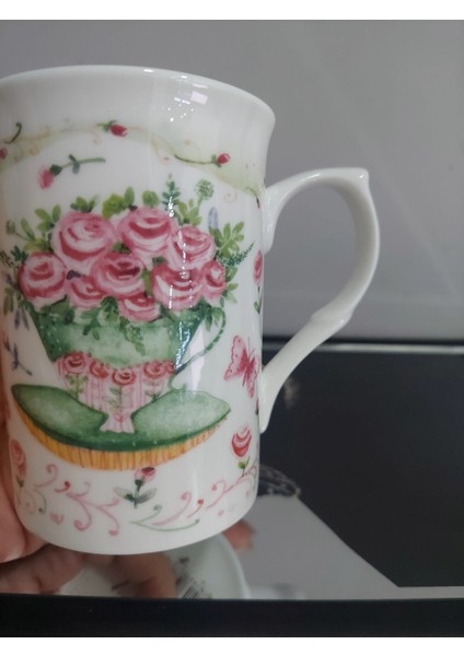 Rose Of England Kupa Fine Bone China Designed United Kingdom 1 Adet indirimleri