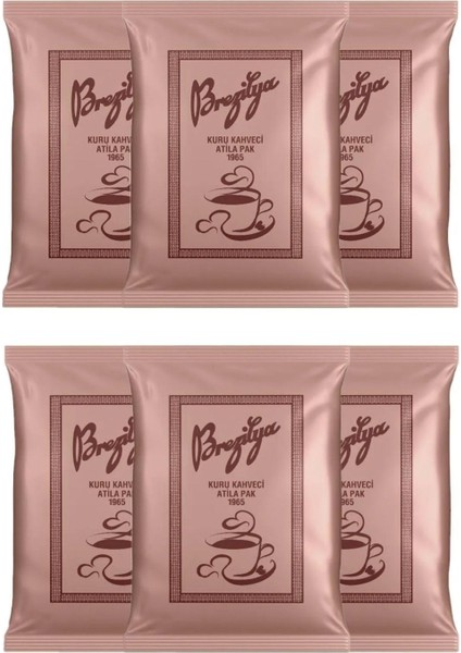 Orta Kavrulmuş Mehşur Denizli Türk Kahvesi 100 gr 6'lı Set 100 gr X6 Tek Ebat
