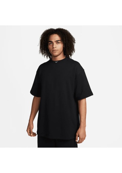 French Terry Short-Sleeve Top (Geniş Kalıp) Ndd Sport