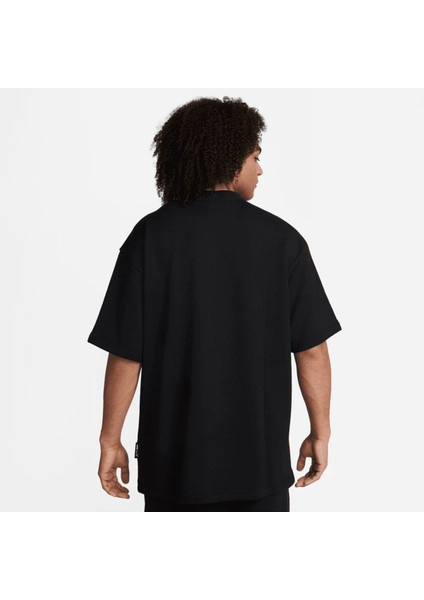 French Terry Short-Sleeve Top (Geniş Kalıp) Ndd Sport