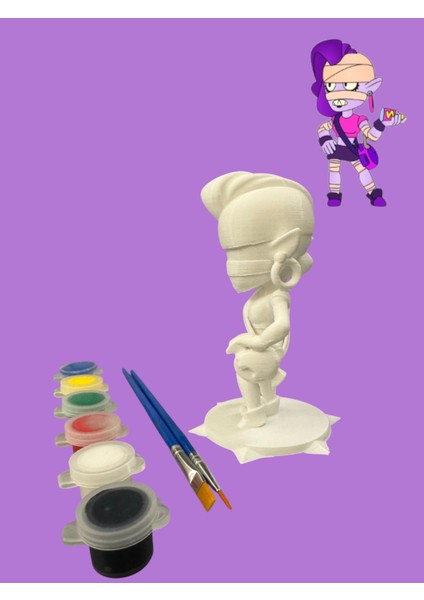 Emz Karakteri 3D Figür Boyama Seti modelleri