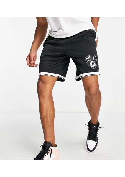 Brooklyn Nets Nba 18 Erkek Siyah Şort Şort fırsatları