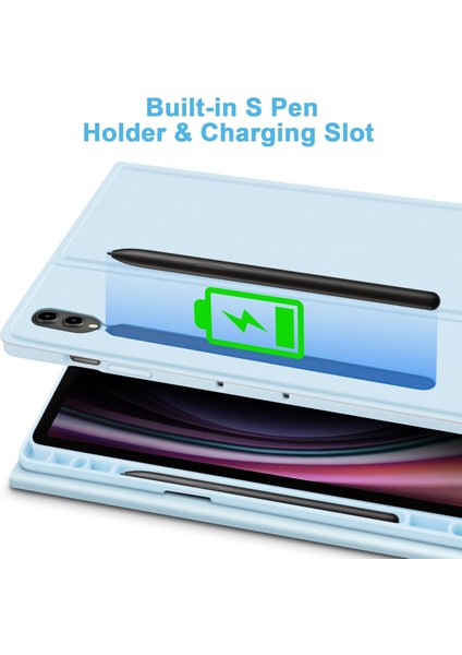 Samsung Galaxy Tab S7 Fe Lte T730 T735 T737 Klavyeli Kılıf Bluetooth Bağlantı Kalem Bölmeli Koruyucu indirimleri