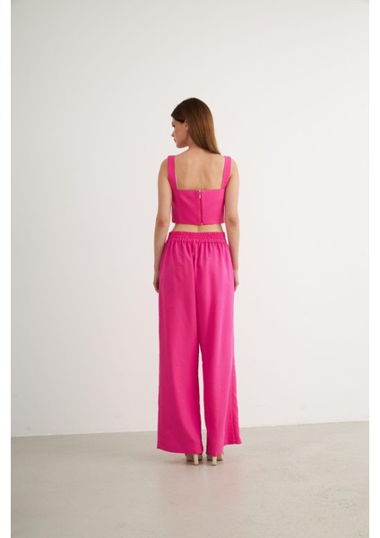 Fuşya Pembe Pantolon