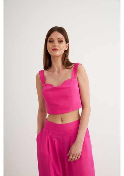 Fuşya Pembe Pantolon