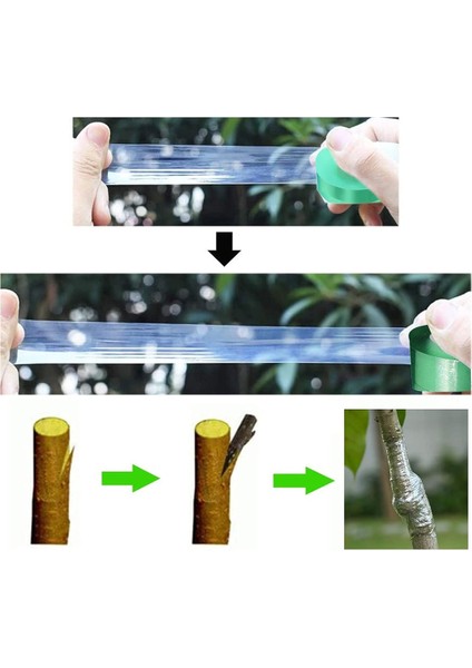 4cm, 250 Metre, Esnek, Ağaç Çiçek Aşılama Bandı, Folyosu, Pvc Vinil, indirimleri