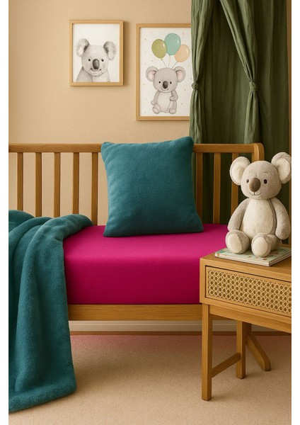 2 Adet 70 x 120 x 20 cm Lastikli Penye Kumaş Bebek Çarşafı modelleri