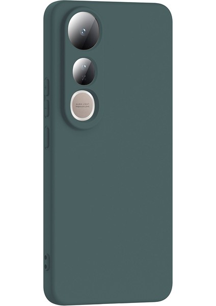 Vivo V50 Lite Kılıf Lansman Içi Kadife Silikon