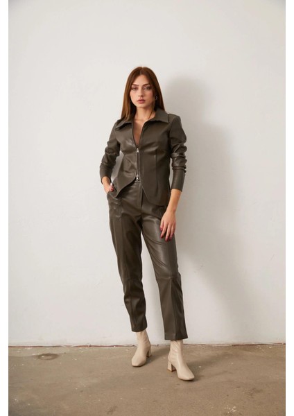 Haki Deri Pantolon fiyatları