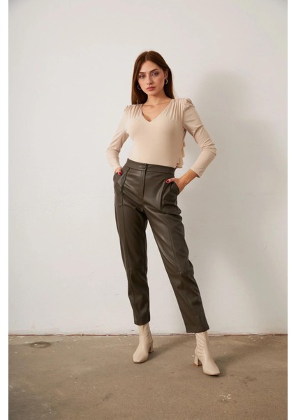 Haki Deri Pantolon indirimleri