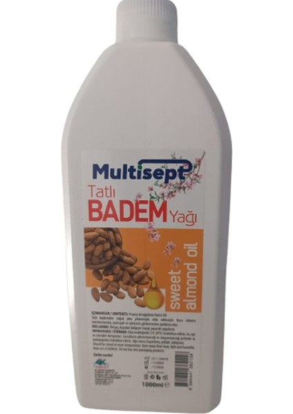 Tatlı Badem Yağı 1000ml