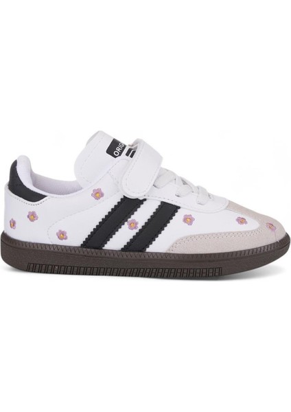 104 Kız Çocuk Çiçekli Sneaker