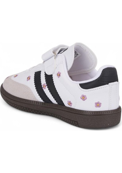 104 Kız Çocuk Çiçekli Sneaker