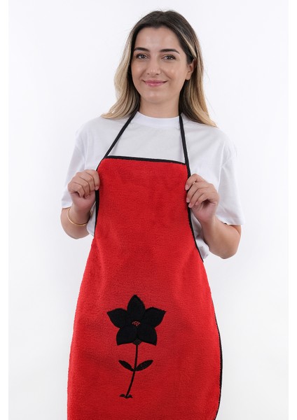 Wellsoft Nakışlı Su Geçirmez Mutfak Önlüğü modelleri