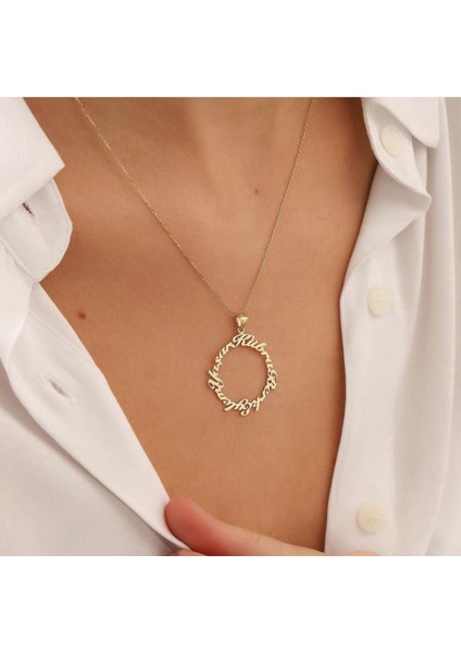 Infinity Kişiye Özel Tasarım Aile Kolye modelleri