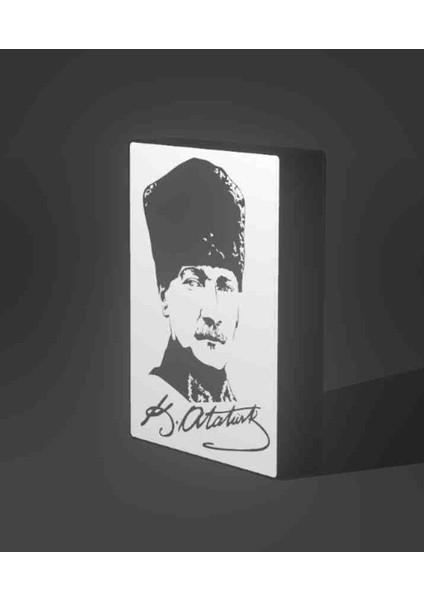 LED Işıklı Atatürk