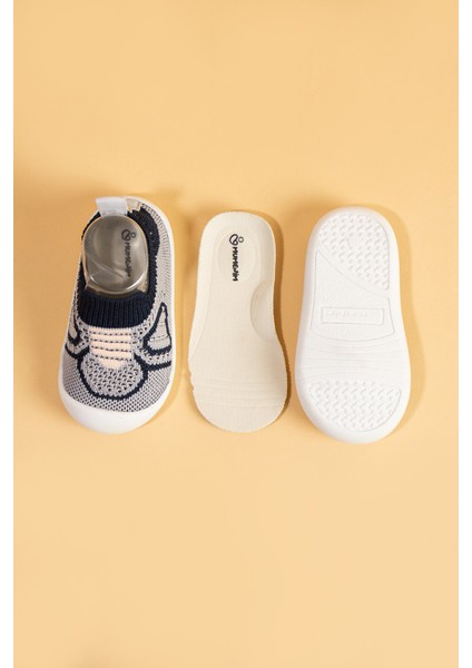 Docol Unisex Çocuk&bebek Esnek, Rahat Ortopedik Taban Gri Günlük Ilk Adım Ayakkabısı/sneaker