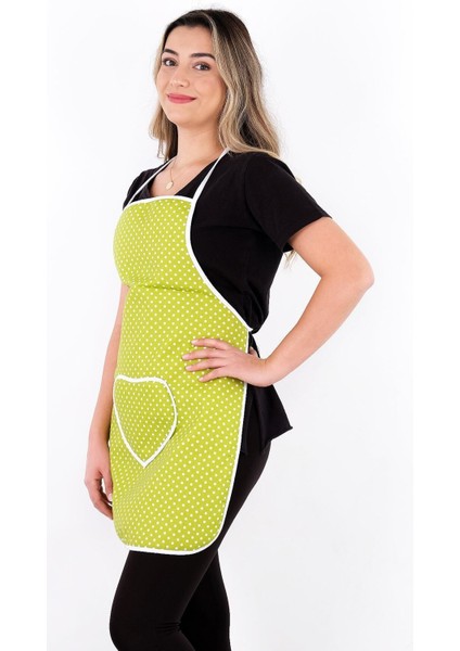 Trendy 3lü Set Sıvı Geçirmez Mutfak Önlüğü, Isıya Dayanıklı Fırın Eldiveni ve Tutacak Takımı