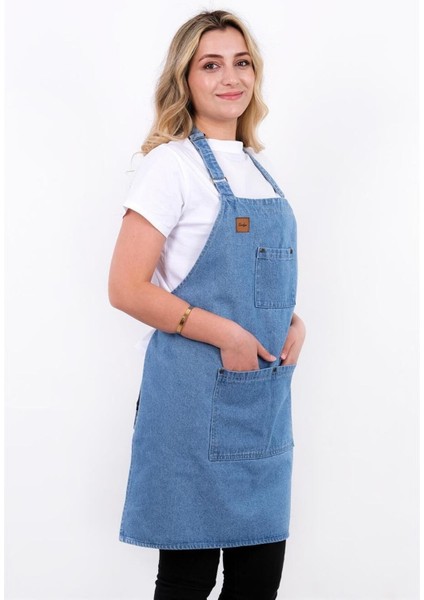 Ayarlanabilir Askılı Kot Mutfak Önlüğü fiyatları