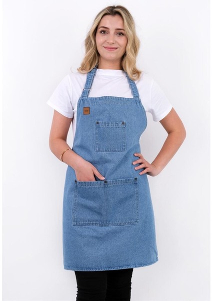 Ayarlanabilir Askılı Kot Mutfak Önlüğü modelleri