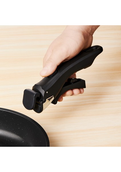 5 Parça Easy Clip Çıkarılabilir Saplı Taşınabilir Tava ve Tencere Seti modelleri