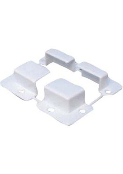 Pimapen Pencere Sineklik Bağlama Pabuç - Pabucu Beyaz 4'lü (5 Takım)