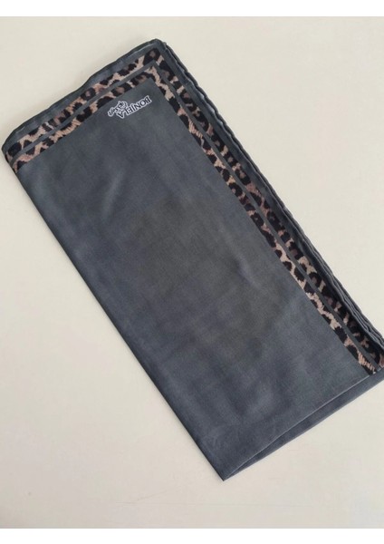 Leopar Desen Digital Soft Eşarp