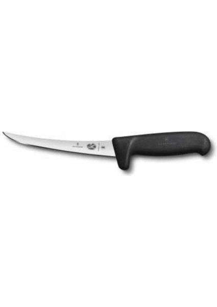 Victorinox 5.6603.15M 15CM Siyah Sıyırma Bıçağı, Parmak Korumalı (7611160044198)