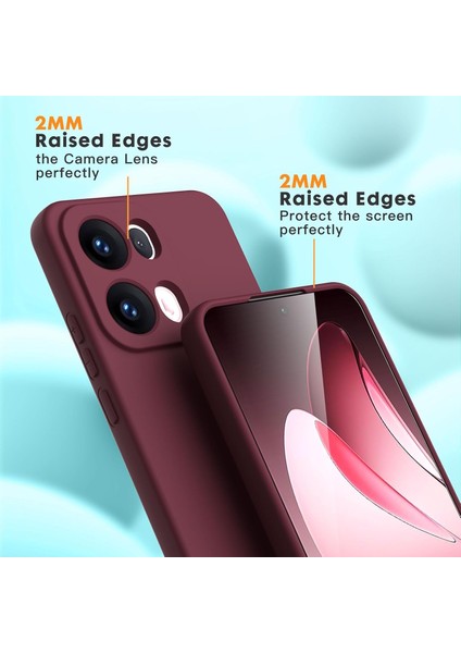 Oppo Reno 13 Pro Kılıf Lansman Kamera Korumalı Içi Kadife Yumuşak Renkli Silikon Mat Hisli Süet Kapak fiyatları