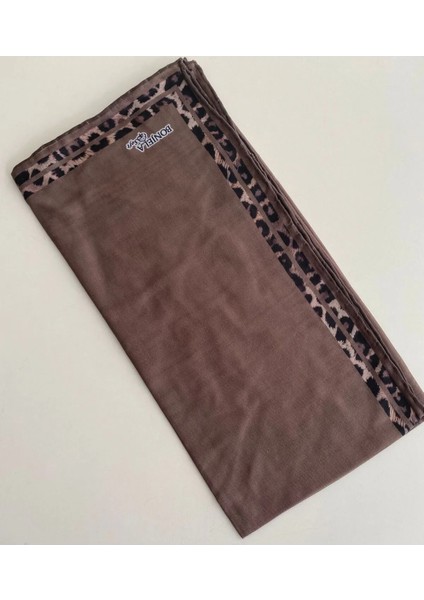Leopar Desen Digital Soft Eşarp