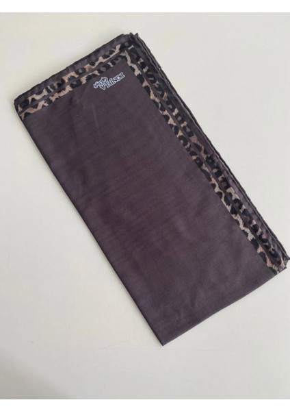 Leopar Desen Digital Soft Eşarp