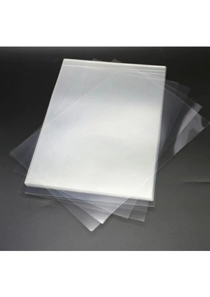 25X75 cm Asetat Kağıdı Şeffaf Transparan Pvc 150 Mikron