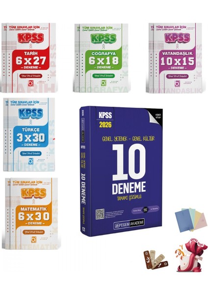2026 Kpss Genel Yetenek Genel Kültür Tamamı Çözümlü Deneme Seti 6
