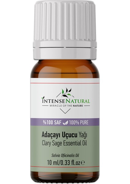 Adaçayı (Acı Elma) Uçucu Yağı 10 ml %100 Saf ve Doğal Sage Essential Oil